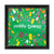 Indigifts Seamless Pattern of Colourful Fire Crackers Green Poster Frame