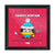Indigifts Chhupi Rustam - Hidden harmony is better than revealed soul Pink Poster Frame