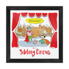 Super Brother &amp; Princess Sister Multi Poster Frame