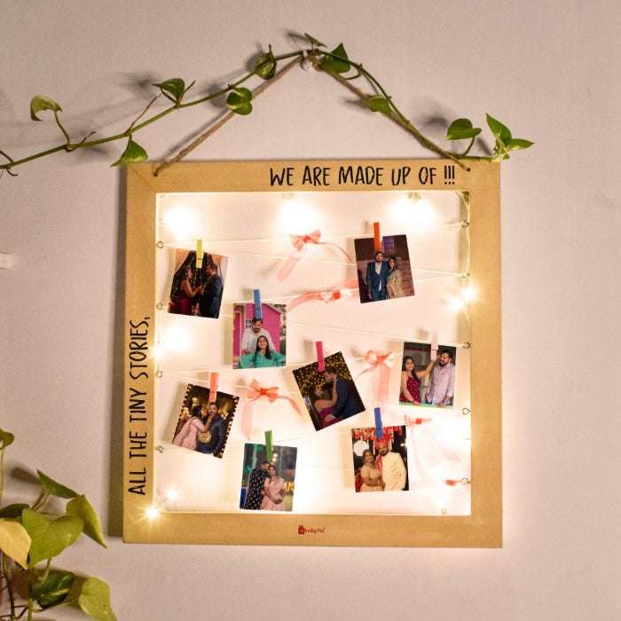 Photo Memory Story Board Valentine Gift