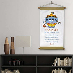 Scroll with Be Like Krishna Quote Janamashtami Gifts