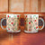 Set of 2 coffee mugs