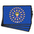 Indian Woman Hand Greeting Posture (Blue) Table Mat