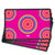 Decorative Colorful Round Mandala Print (Pink) Table Mat